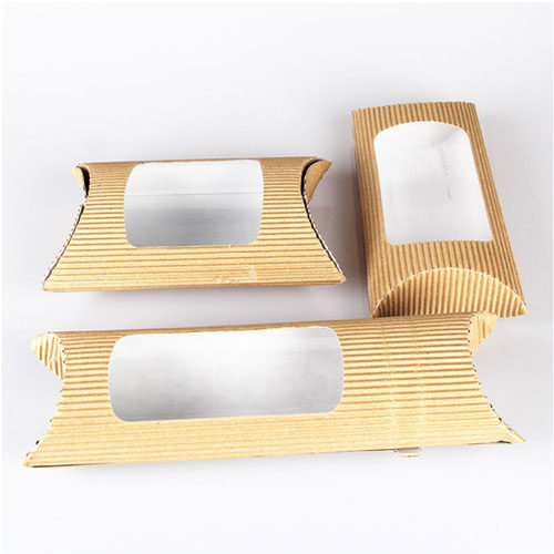 Square pillow Pack with window