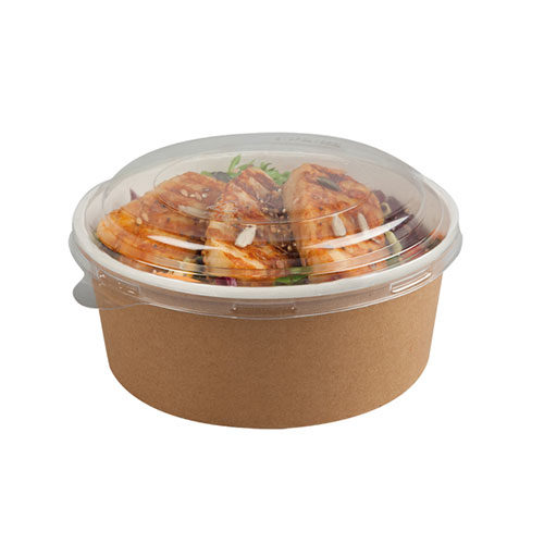 Kraft Multi-food pot & PET lid 700ml