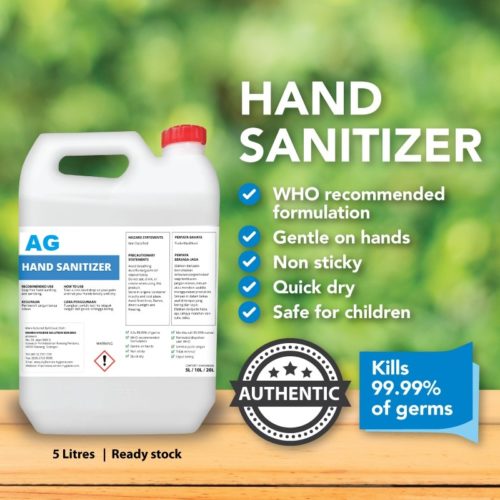 Hand sanitizer